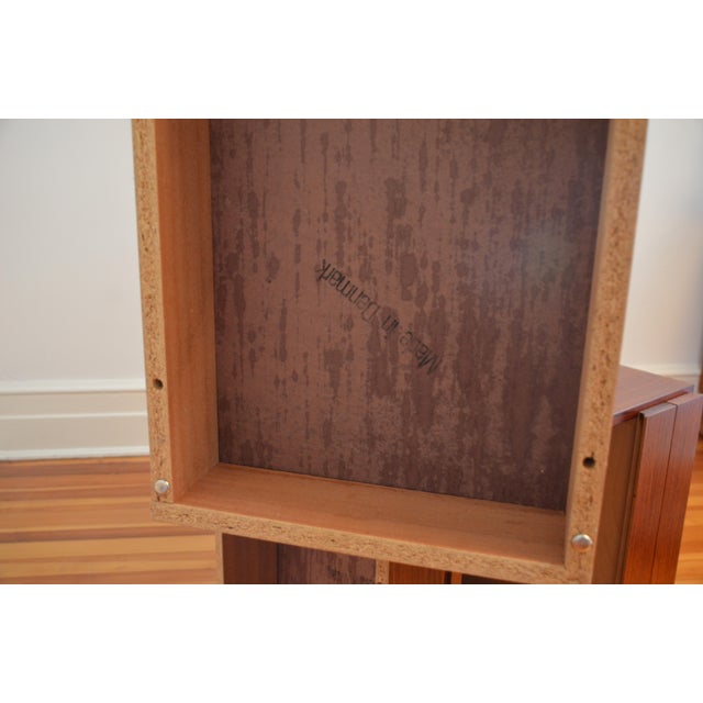 Wood Danish Modern Two Drawer Nightstands by Arne Wahl Iversen for Vinde Møbelfabrik - Pair For Sale - Image 7 of 14