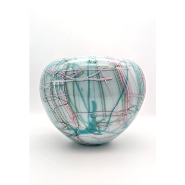 Vintage Folto Vase by Mary Ann Toots Zynsky, 1989 For Sale - Image 9 of 9