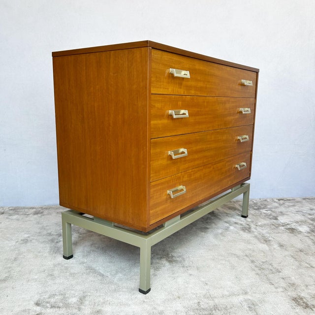 Vintage Limba Afrormosia Chest of Drawers by Leslie Dandy for G-Plan, 1950s For Sale - Image 12 of 16