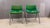 Mid-Century Modern Mid-Century Modern Green Plastic Conference Chairs in Chrome Frame, Italy, 1985, Set of 2 For Sale - Image 3 of 11