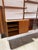 Teak Three-Bay Modular Wall Unit With Sliding Door Cabinets Danish Mid-Century Modern 1960s For Sale In Los Angeles - Image 6 of 12