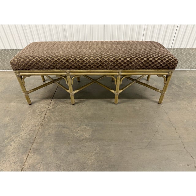 1990s McGuire Organic Modern Bench For Sale - Image 15 of 15