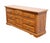 BASSETT FURNITURE Solid Oak Early American Country Style 68" Triple Door Dresser 2283-247 33" High 68" Wide 19.5" Deep We...