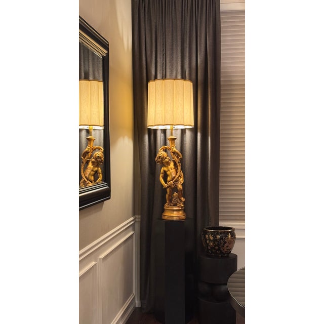 Large Scale 12” Regency Style Cache Pot in the Manner of Versace For Sale - Image 13 of 14