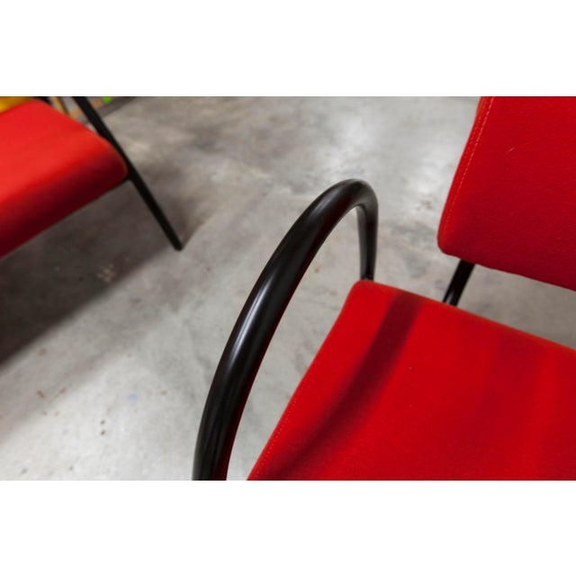 Red Sofa and Armchairs, 2001, Set of 3 For Sale - Image 18 of 18