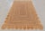 Orange Scallop Jute Handmade Rug 9'x12' Ft. For Sale - Image 4 of 10