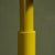 Yellow Postmodern Skyscraper Floor Lamp with Mustard Lacquered Stem and Glass Shade, Italy For Sale - Image 8 of 10