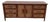 1980s Genuine Dixie 7 Drawer Dresser Faux Bamboo Rattan Wicker For Sale