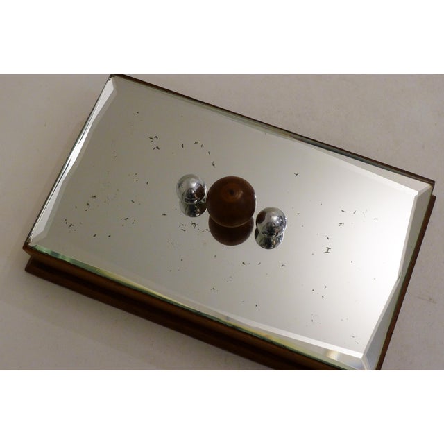 Large Art Deco Box with Ball Handles by Jacques Adnet, 1950s For Sale - Image 11 of 17