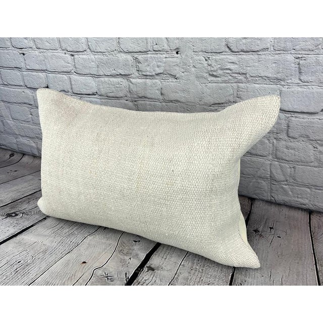 Vintage Pillow Case Turkish Hemp Pillow Decorative Hemp Pillow Dry cleaning only. PILLOW INSERT IS NOT INCLUDED