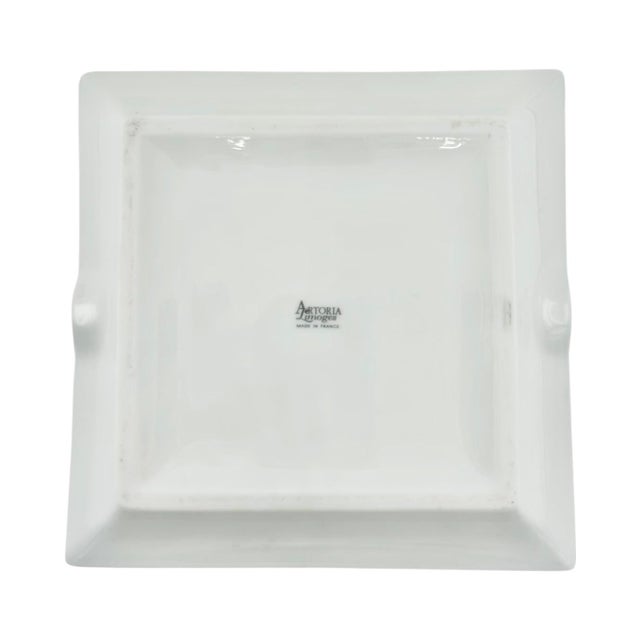 Mid 20th Century Vintage the 21 Club Nyc Restaurant Equestrian Jockey Porcelain Ashtray For Sale - Image 5 of 11