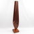 This stunning tropical wood abstract sculpture is architecturally impressive, with its stylized tuning fork design. The...