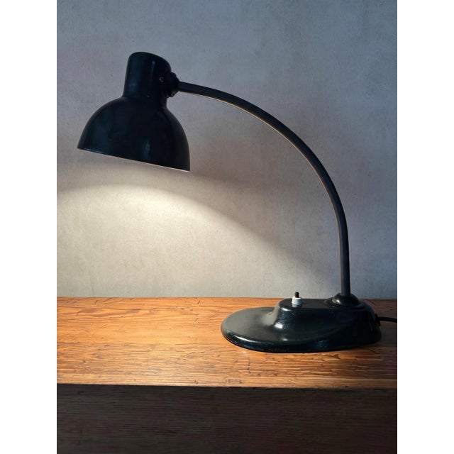 Vintage 1930s kandem model 12000 table lamp designed by marianne brandt for kandem (körting & mathiesen ag, leipzig)...