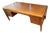 Antique Art Deco Burl Ash Writing Table Desk For Sale