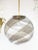 Transparent 1960s Venini Glass & Brass Pendant For Sale - Image 8 of 12