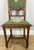 Antique French Oak Floral Upholstered Chairs, Set of 2 For Sale - Image 9 of 11