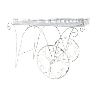 Wrought Iron French Flower or Garden Cart For Sale