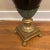 Mid 20th Century Neoclassical Black & Bronze Vases or Urns - a Pair For Sale - Image 4 of 6