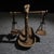 Asian Vintage Brass Dragon-Head Balance Scale With Original Weights For Sale - Image 3 of 9