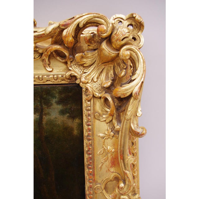 18th Century Romantic Genre Scene Oil On Canvas by Nicolas Lancret For Sale - Image 4 of 6