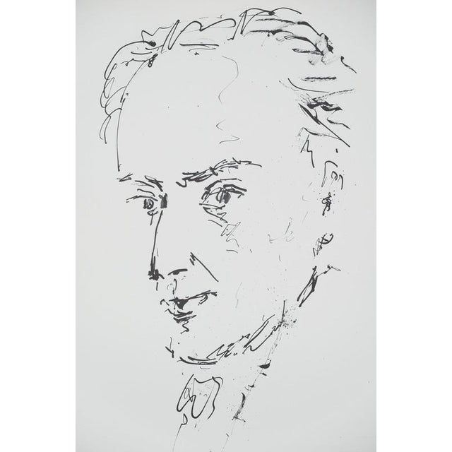 Modern Pablo Picasso, Tribute to Machado, Lithograph For Sale - Image 3 of 9