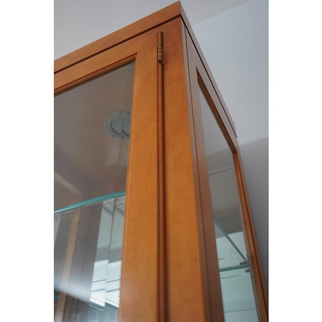 Hickory White Genesis Collection Biedermier China Cabinet For Sale - Image 16 of 18