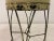 1960s Wrought Iron and Leather Stool, 1960s For Sale - Image 5 of 10