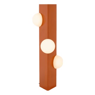 High Sfera Orange Glaze Lamp from Pulpo For Sale