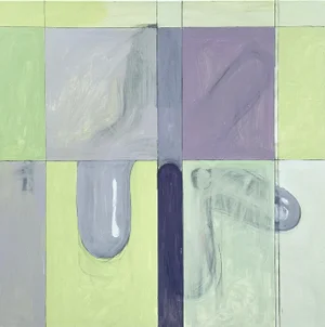 "Amoeba" Contemporary Abstract Original Oil Painting on Canvas by Anthony Finta