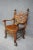 Victorian Victorian Quarter Sawn Oak Savonarola Chair For Sale - Image 3 of 12