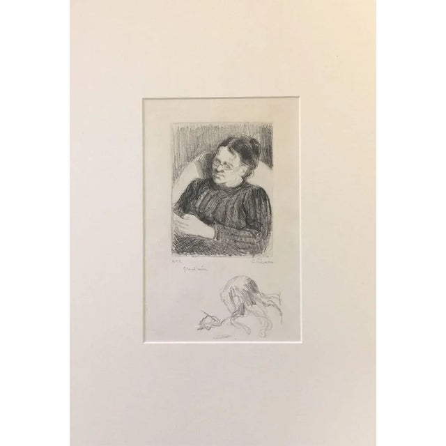 Hand Signed in pencil lower right, titled lower left, inscribed “N°2”. On Chine Appliqué paper, one of only 10 known...