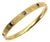 Late 19th Century Victorian 14k Gold Greek Key Design Bracelet With Sapphires For Sale