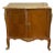 19th Century French Louis XV Style Inlaid Marble Top Sideboard For Sale