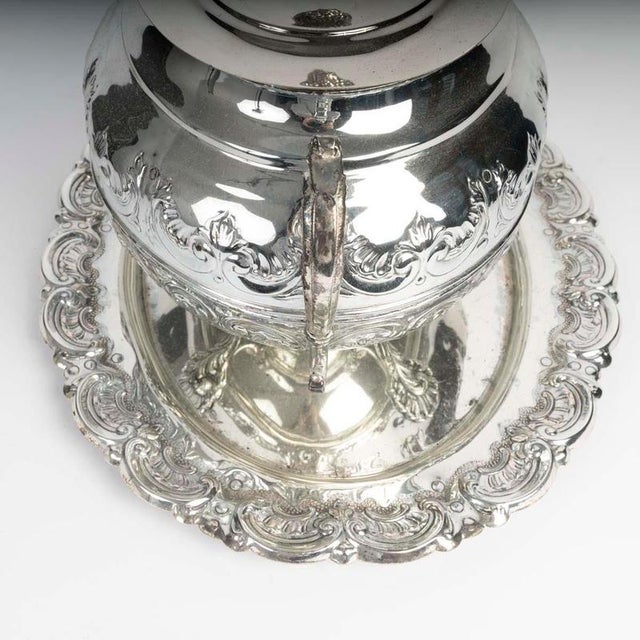 Silver-Plated Soup Tureen, 20th Century. For Sale - Image 6 of 8