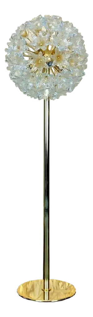 Floor Lamp by Toni Zuccheri for Veart / Venini, Italy, 1970s