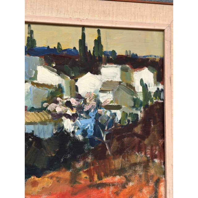 Tage Gavik, Almuñécar, Spain, 1960s, Oil on Canvas, Framed For Sale - Image 16 of 18