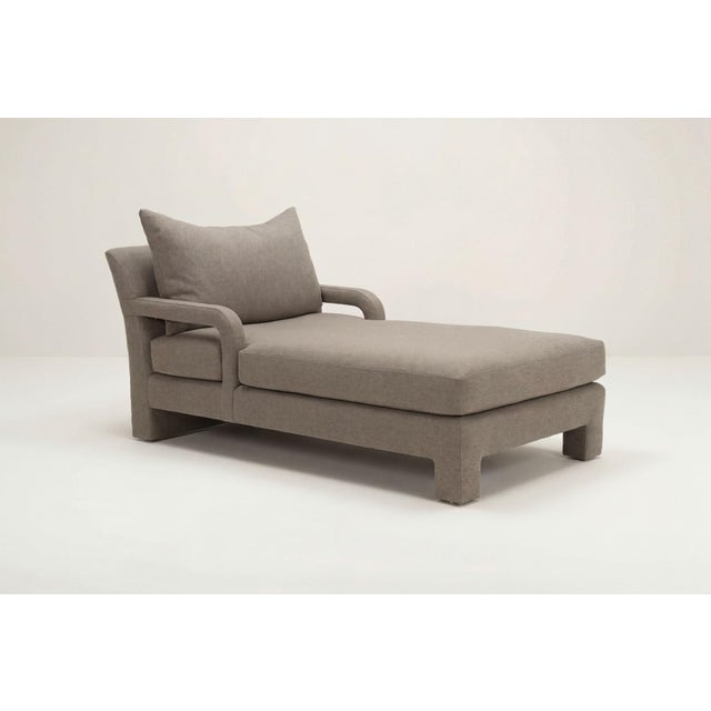 Swaim John Mascheroni Chaise Lounge for Swaim For Sale - Image 4 of 11