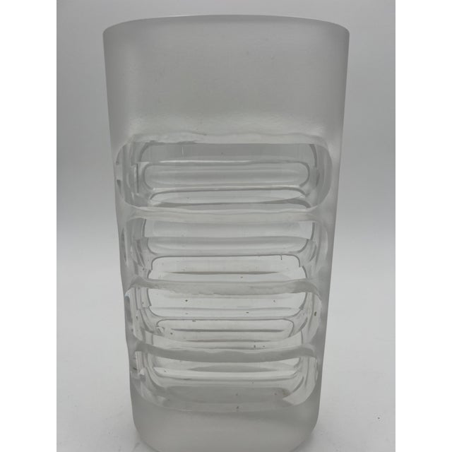 Mid-Century Glass Vase from Peill & Puzzler, Germany, 1970s For Sale - Image 4 of 7