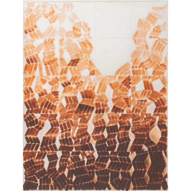 Joseph Gardella Geometric Composition Gouache For Sale In New York - Image 6 of 8