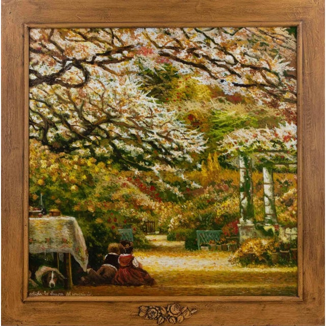 Antonio Saliola, The Wonder of the Afternoon, Oil Painting, 2006 For Sale - Image 8 of 8