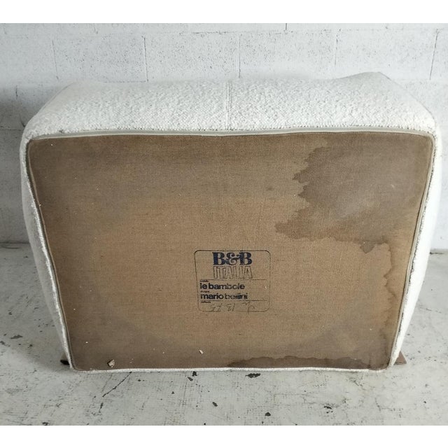 Bouclè Le Bambole Armchair by Mario Bellini for B&B Italia, 1970s For Sale - Image 11 of 12