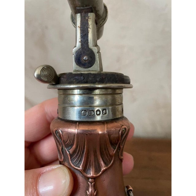 Antique Copper and Brass Bottle from Dixon, 1800s For Sale - Image 9 of 11