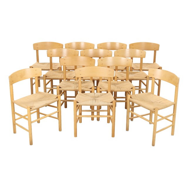 J39 Dining Chair by Børge Mogensen for FDB Møbler, Denmark, 1950s For Sale