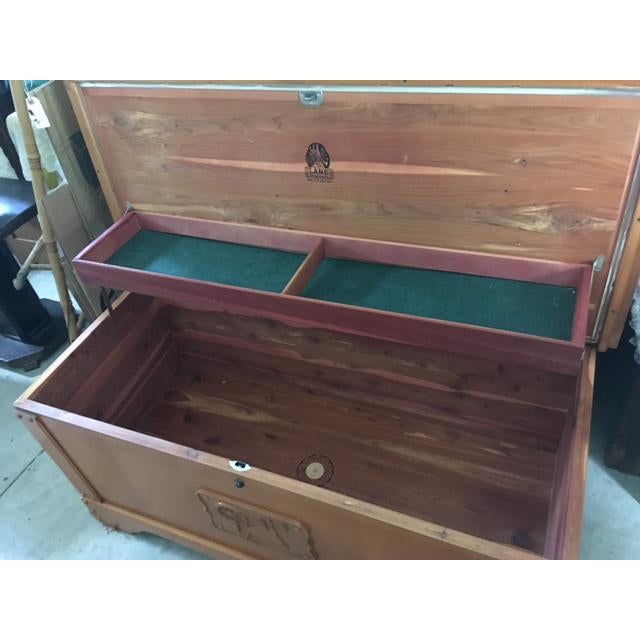 Lane Mid Century Cedar Hope Chest | Chairish
