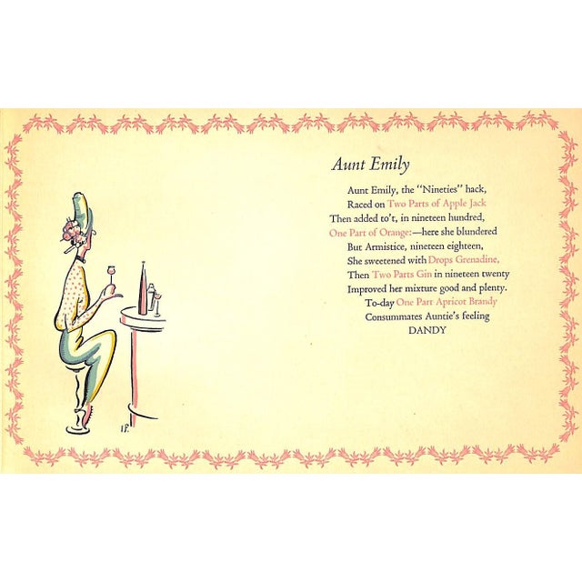 "Pick-Me-Up: Thirteen Drawings in Colour by Ian Fenwick With Thirteen Rhyming Recipes" 1933 Other, A. N. For Sale - Image 15 of 15