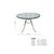 Metal 1950s Mid-Century Modern Outdoor Seating Set For Sale - Image 7 of 8