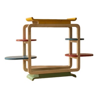 Vintage Tubular Steel Plant Stand, Czechoslovakia, 1950s For Sale