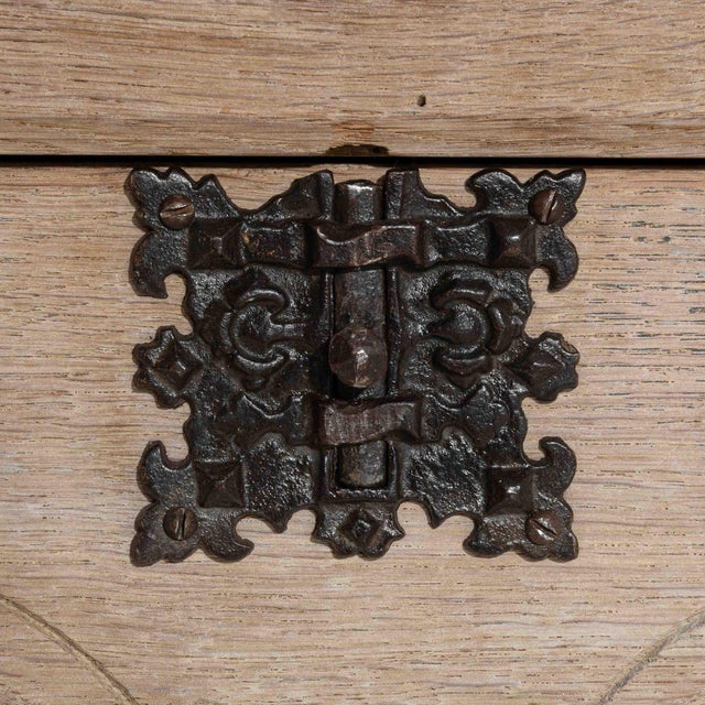 French 19th Century France Antique White Wood Storage Cabinets & Cupboards For Sale - Image 3 of 10