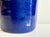 Cobalt Blue Hand-Thrown Studio Ceramic Vase, Germany, 1970s For Sale - Image 4 of 12