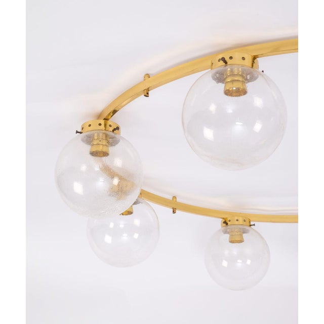 Mid-Century Modern Chandelier, 1960s For Sale - Image 3 of 8
